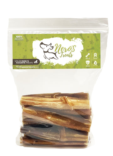 Dog Bones 3-4'' Bully Sticks (8 Units Bag) Natural Treats