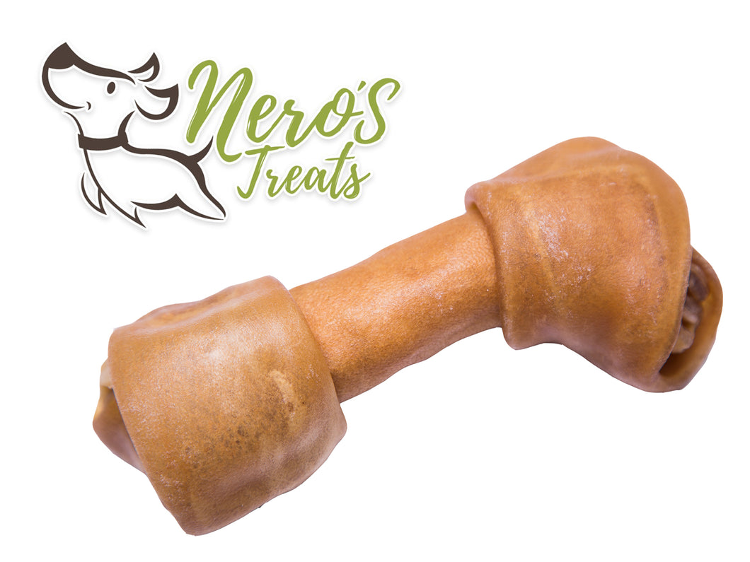 Dog Bones 5-6'' Natural Rawhide Bones (5 Units Bag)